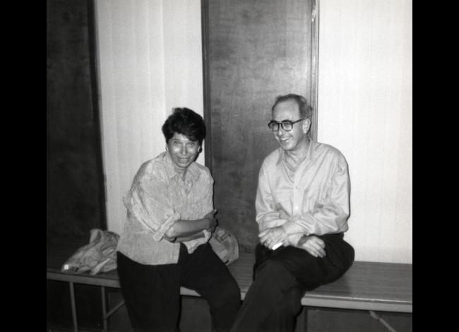Vivian Gornick and Phillip Lopate
