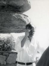 John Ashbery at Mount Lemmon, Tucson