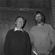 William Stafford and Rolly Kent in 1983