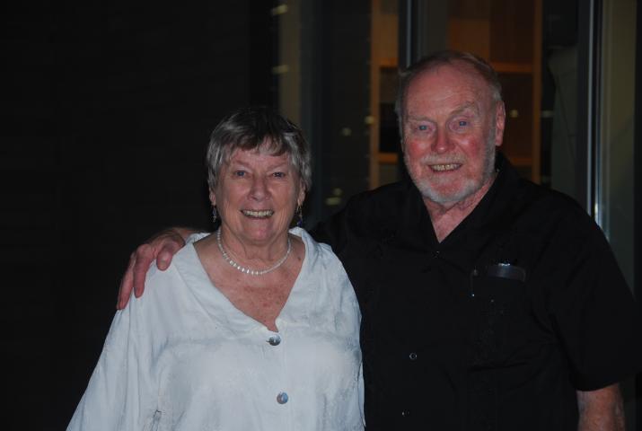 Former Poetry Center Directors Richard and Lois Shelton